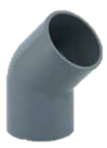 Picture of BBB PVC ELBOW (THICK) 45D 155MM