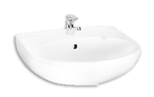 Picture of CAN WALL HUNG WASH BASIN (485X420X220MM) L-3310 WHITE W/BASIN FOC