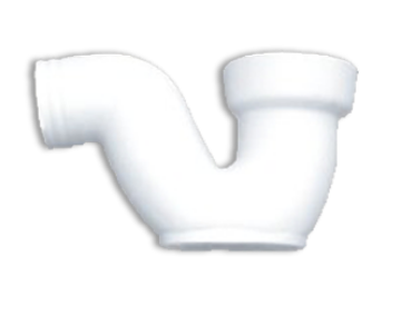 Picture of CAN P-TRAP LOOSE CERAMIC PIPE A-532P WHITE