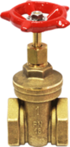 图片 CITY BRASS GATE VALVE PN16 1-1/4IN