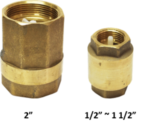 图片 CITY BRASS CHECK VALVE 1-1/2IN