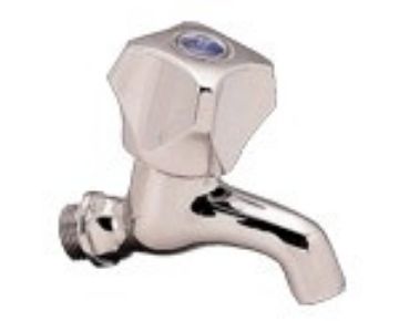 图片 DOE CROME PLATED BRASS BOOSTER BIB TAP WITH ARROWLINEABS HANDLE 1/2IN BT3