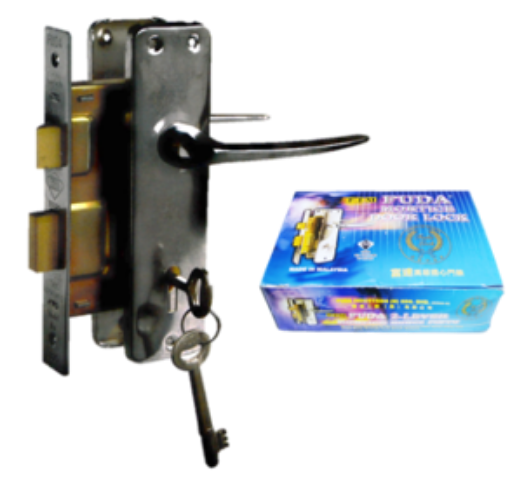 图片 FUDA LEVER MORTICE LOCK (BLUE BOX) 2825-2