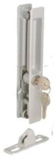 Picture of FUDA (SATIN) SLIDING DOOR LOCK AL101