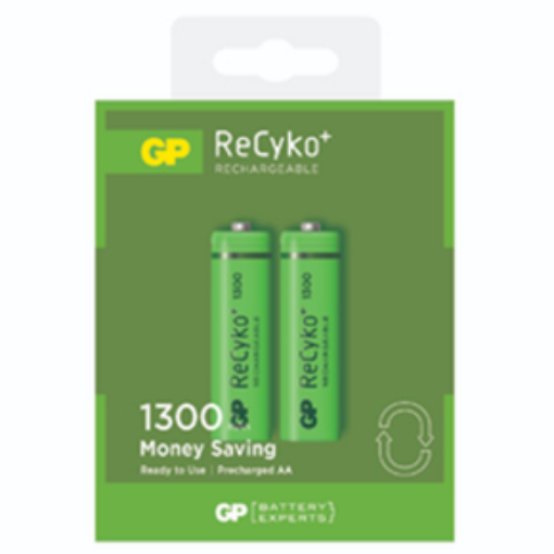 Picture of GP RECHARGEABLE BATTERY ONLY 1300MAH AAX2