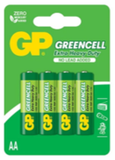 图片 GP GREENCELL BATTERY AAX4