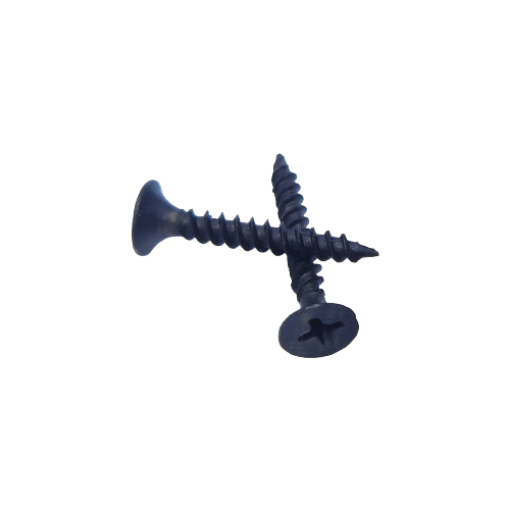 图片 NIETZ DRY WALL SCREW BLACK PLATED 6#X1IN 700/BX