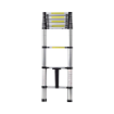 图片 NIETZ ALUMINIUM LADDER TC STEP MULTITIMES FOLD SINGLE TELESCOPIC 7 STEPS TC-07