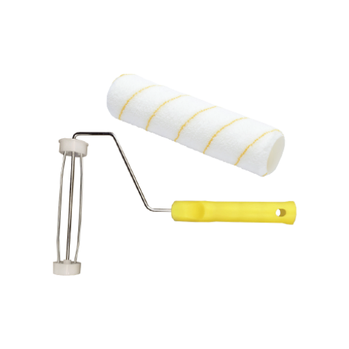 图片 NIETZ CAGE ROLLER WITH YELLOW LINE REFILL 7IN (STANLEY STYLE)