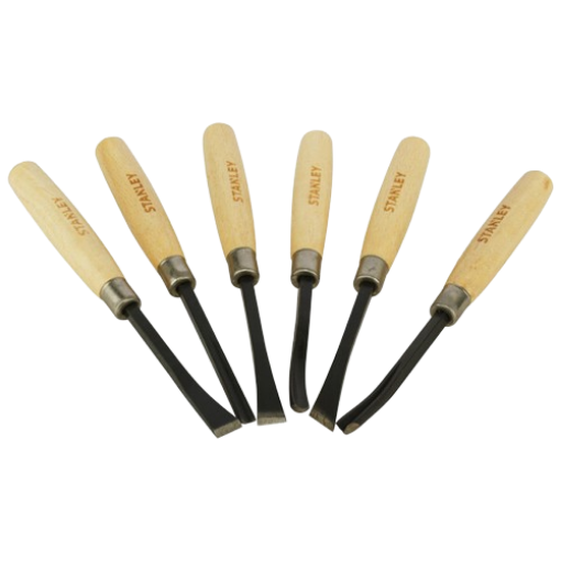 Picture of STANLEY WOOD CARVING SET 6PCS STHT16120-8