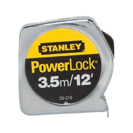 Picture of STANLEY POWERLOCK MEASURING TAPE 3.5M/12FT STHT33215