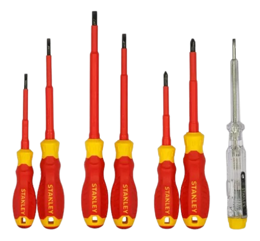 Picture of STANLEY 7PCS VDE SCREW DRIVER SET STMT60175