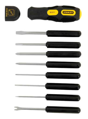 Picture of STANLEY 9WAY SCREW DRIVER STHT62511-8