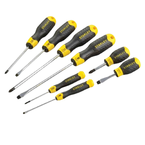 图片 STANLEY CUSHION SCREW DRIVER SET 8PCS STMT66673