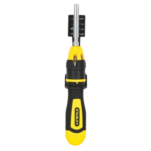 Picture of STANLEY MULTI BITS RATCHETING SCREW DRIVER 10PCS 68-010