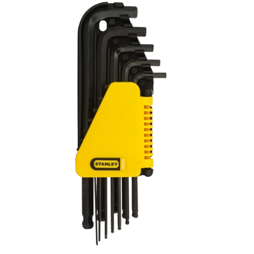 图片 STANLEY HEX KEY SET-AF (BALL TIPS) 12PCS 69-257