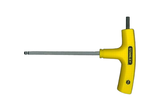 Picture of STANLEY 4.0MM 2-WAY T-HANDLE BALL POINT HEX KEY 69-280