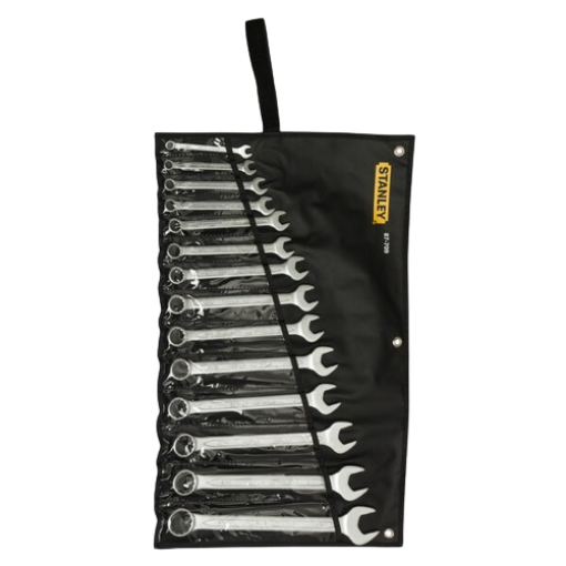 Picture of STANLEY COMBINATION WRENCH SET (IN) 14PC 87-709