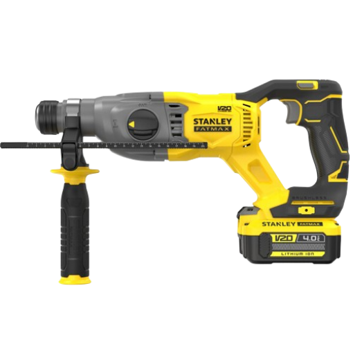 图片 STANLEY 20V BRUSHLESS ROTARY HAMMER SBH900M2K-B1