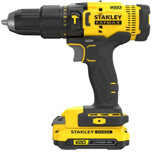 图片 STANLEY 20V BRUSHLESS HAMMER DRILL+ HAND TOOLS SET SCD711C1H-B1