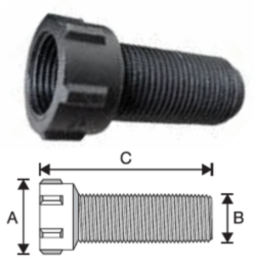 图片 HANSEN EXTENSION PIECE 1/2IN