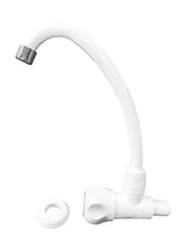 图片 JOPEX PVC SINK TAP-WALL ROUND HANDLE 1/2IN STW05W