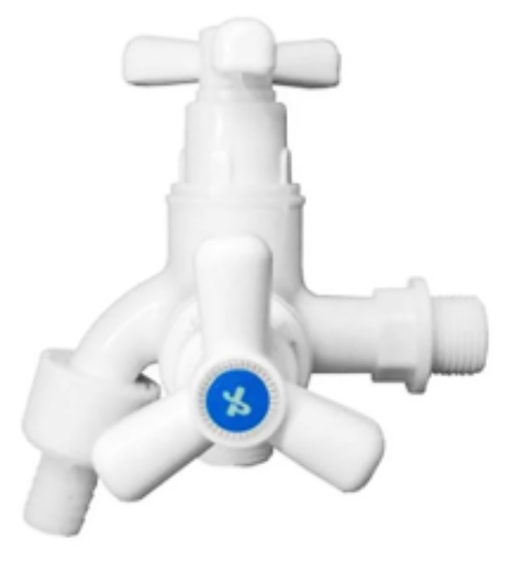 Picture of JOPEX 2WAY BIB TAP TRI-HANDLE 2WY03W