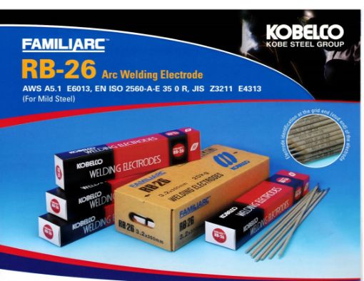 Picture of KOBELCO WELDING ELECTRODE RB26 4.0MM