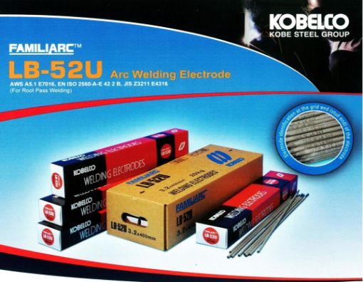Picture of KOBELCO WELDING ELECTRODE E7016 LB-52U 4.0MM