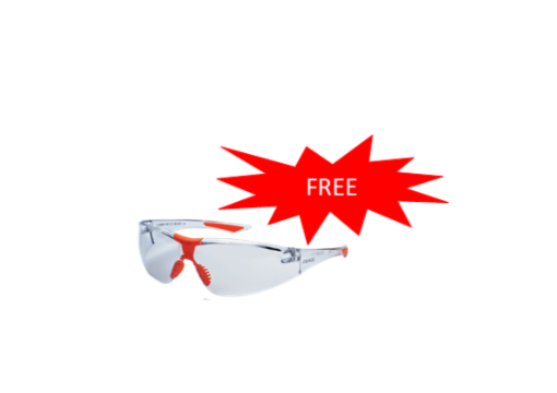 图片 KING KY8811A SAFETY SPECTACLE CLEAR (PROMO)