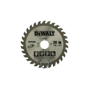 图片 DEWALT CIRCULAR SAW BLADE FOR (WOOD) 105MMX30T DWA03430