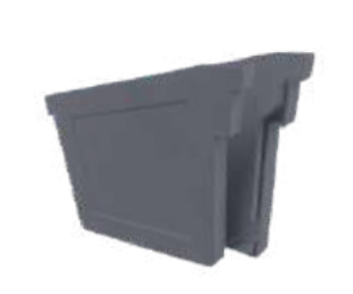 图片 MIDDY END CAP (RIGHT & LEFT) GUTTER (G100-GREY)