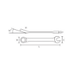 图片 NIETZ JUMBO COMBINATION WRENCH 38MM