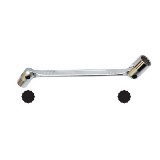 Picture of NIETZ DOUBLE FLEXIBLE SOCKET WRENCH (12PT) 15X16MM