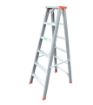 Picture of NIETZ ALUMINIUM LADDER HEAVY DUTY DOUBLE SIDED 4 STEPS DSHD04