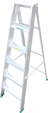 图片 NIETZ ALUMINIUM LADDER SINGLE SIDED K1 6 STEPS