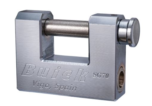 Picture of (NEW) NIETZ D-SHACKLE PADLOCK 80MM