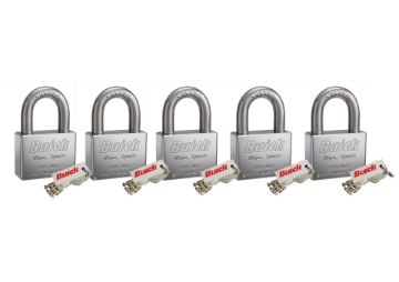 Picture of NIETZ KEYALIKE ORIGINAL PADLOCK 50MMX5PCS (10ST/CR)