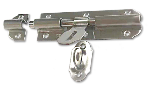 图片 NIETZ STAINLESS STEEL TOWER BOLT 3610 6IN