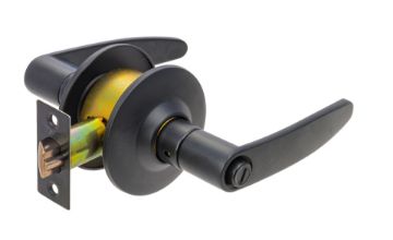 Picture of NIETZ CYLINDRICAL LEVERSET LOCK 5441 BLK 24/CR