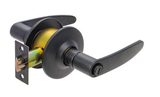 Picture of NIETZ CYLINDRICAL LEVERSET LOCK 5441BLK