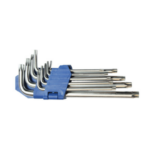 Picture of NIETZ ECO 9PCS EXTRA LONG TORX WRENCH SET 9PCS 13-118, T10-T50