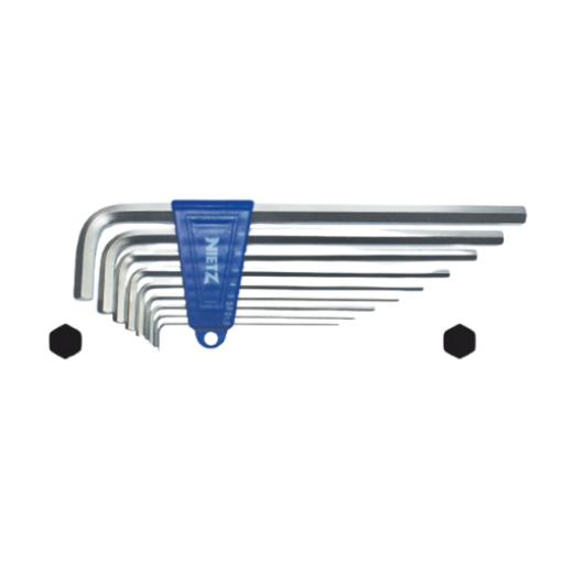 Picture of NIETZ EXTRA LONG HEX WRENCH CHROME 9PCS