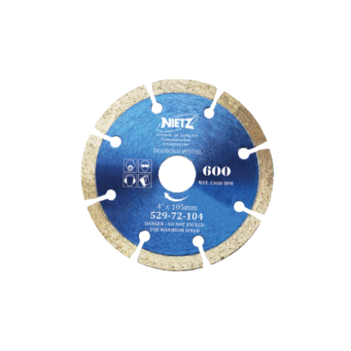Picture of NIETZ 600 DIAMOND CUTTER BLADE 4IN