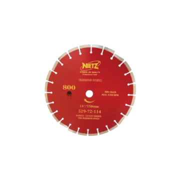 图片 NIETZ 800 CONCRETE DIAMOND CUTTER 14IN