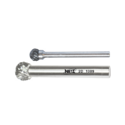 图片 NIETZ CARBIDE BURRS BALL-DOUBLE CUT 12X10X6X68MM