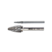 Picture of NIETZ CARBIDE BURRS TREE WITH RADIUS END-DOUBLE CUT 6X13X3X48MM