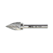 图片 NIETZ CARBIDE BURRS TREE WITH POINT END-DOUBLE CUT 10X20X6X65MM