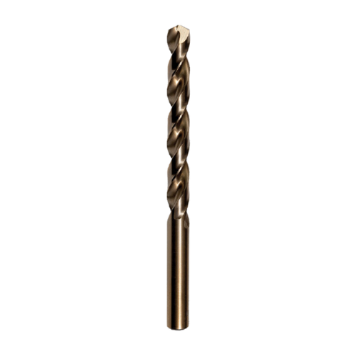 图片 NIETZ COBALT M35 HIGH SPEED STEEL DRILL BIT DIN338 135D AMBER FINISH 9.5MM