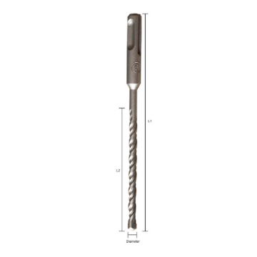 Picture of NIETZ SDS + 2CUTTER TCT DRILL BIT 5X110 50/400/CR
